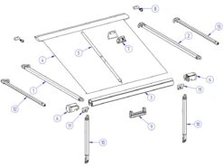 Thule Omnistor 1200 Ligger Rechts 350-550