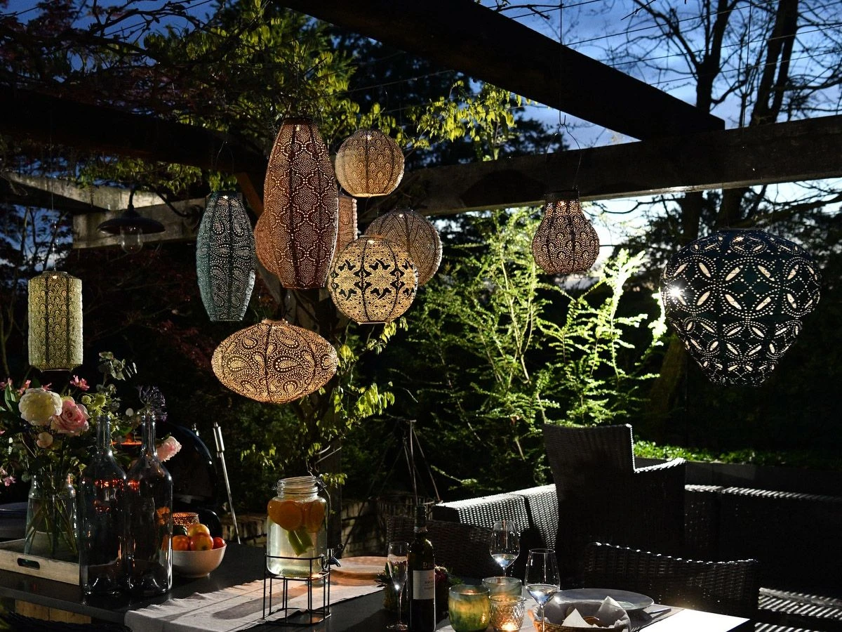 Lumiz Bazaar Long 20 Solar Lampion 4 Lumiz Bazaar Long 20 Solar Lampion - Afbeelding 4