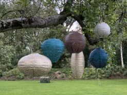 Lumiz Sashiko Balloon 30 Solar Lampion -Kwaliteit Outdoor Campingwinkel 594589 594589 images other lumiz fan round 20 solar lampion 3 ecommerce 1