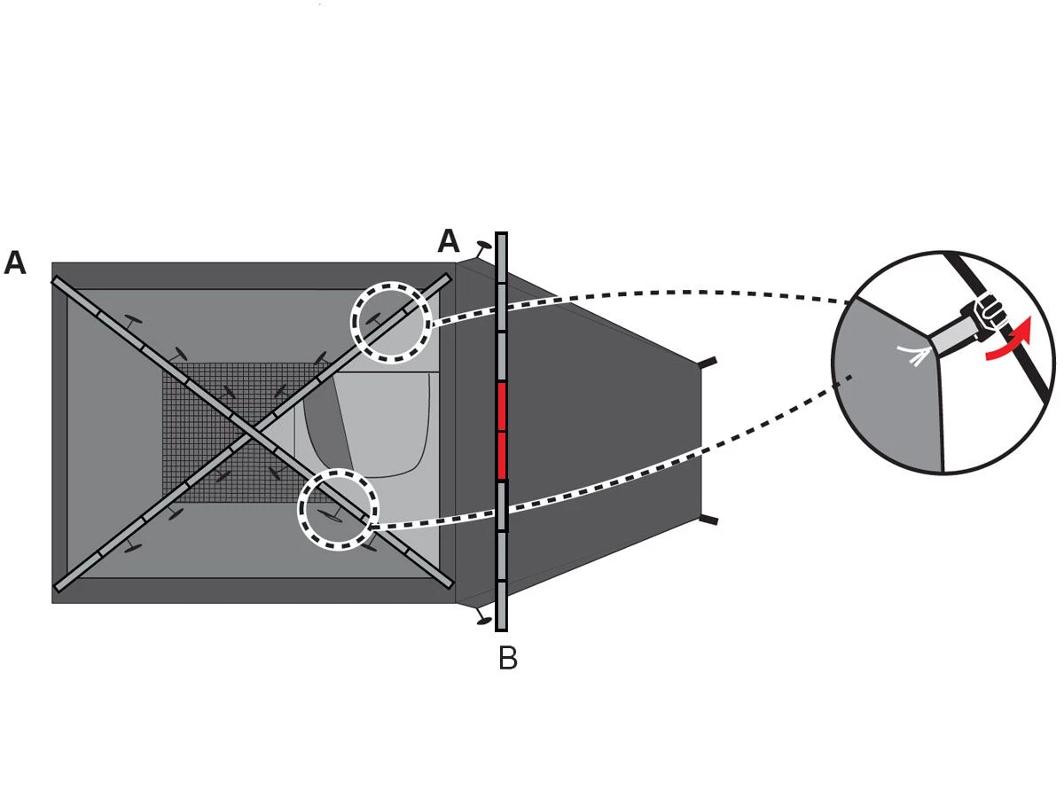 Coleman Darwin 3 Plus ≥ 2022 Stokkenset - Afbeelding 2
