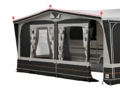 Hypercamp Solar Maat 10 (223 - 233 Cm) Voortentluifel -Kwaliteit Outdoor Campingwinkel hypercamp rhodos luifel 2 ecommerce 6799 35 1