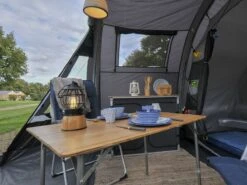 Obelink Yukon Bamboo Lantaarn -Kwaliteit Outdoor Campingwinkel obelink bamboo compact 80x60 roltafel ecommerce 633e