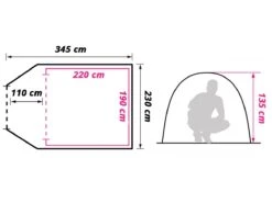 Obelink Spring Easy Air Tunneltent -Kwaliteit Outdoor Campingwinkel obelink spring easy air floor plan ecommerce 55a6